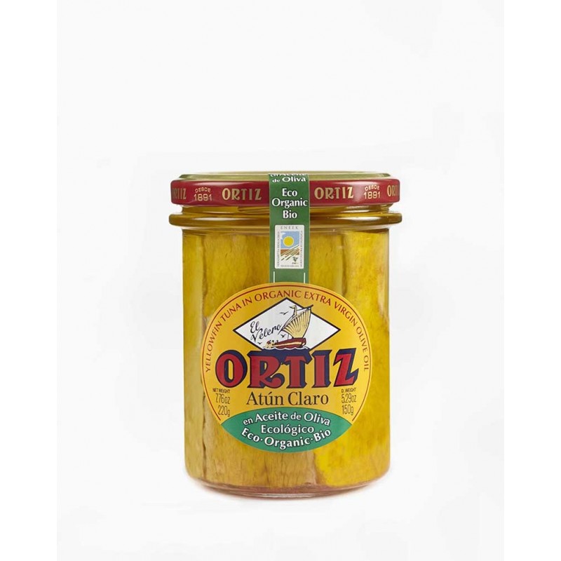 Ortiz - Thon albacore à l'huile d'olive Bio 220g